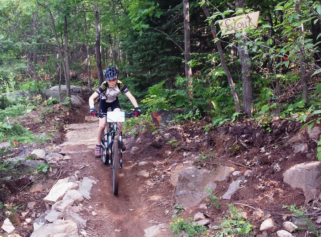 Camp de vélo de montagne