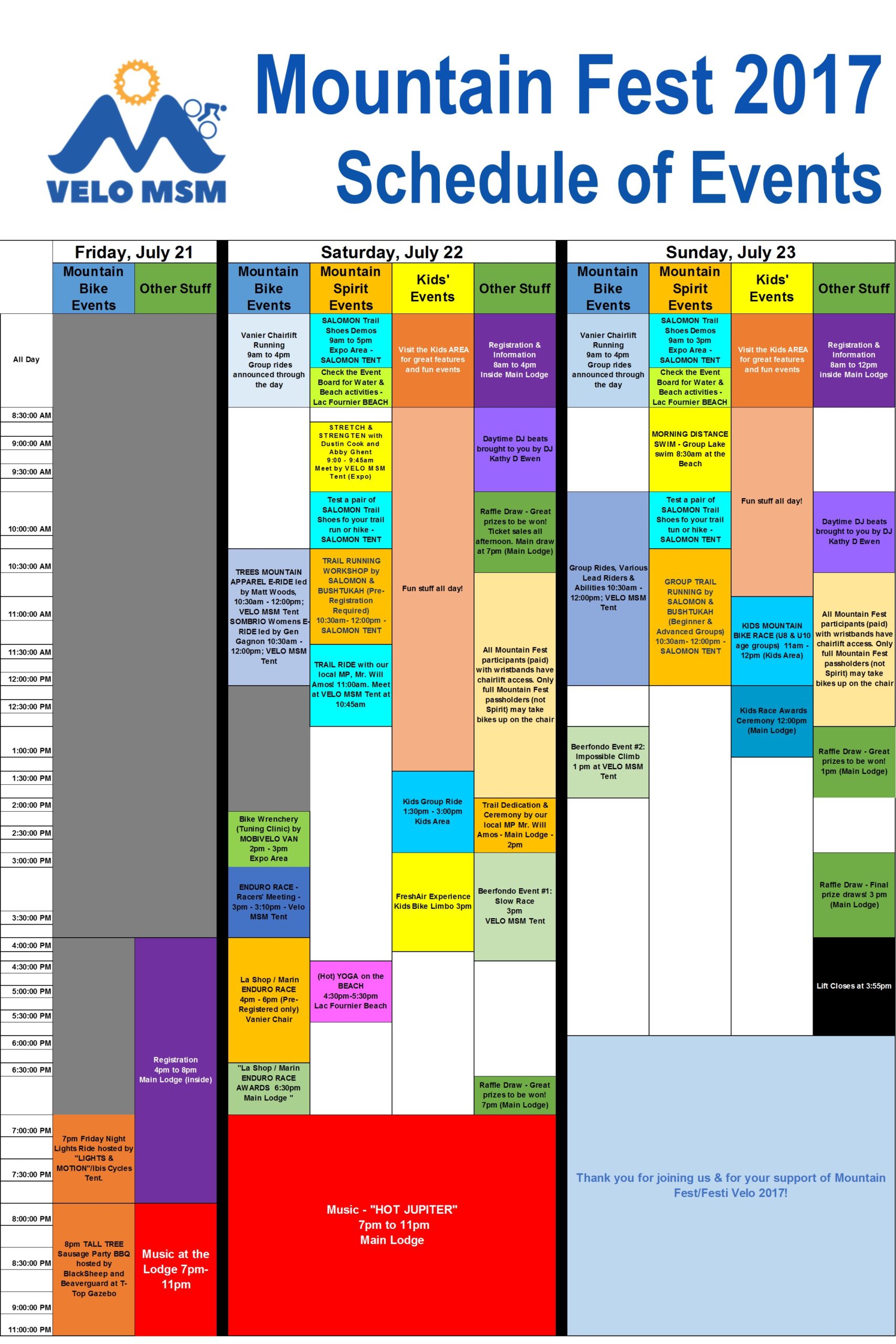 Schedule Available